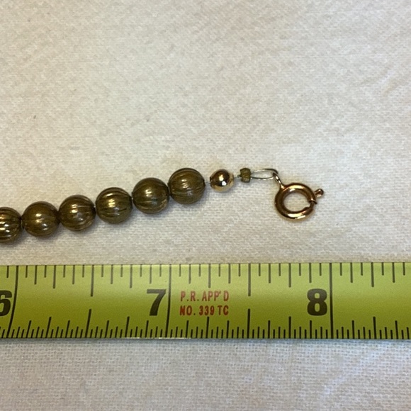 FINAL SALE PRICE Golden 36” Necklace, Bracelet, Pendant & ER’s - Picture 8 of 8